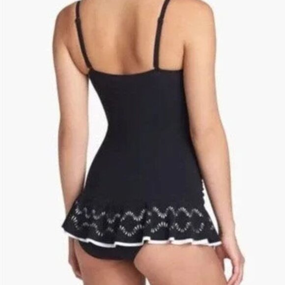 Profile by Gottex Bandeau Swimdress One Piece Swimsuit 6, 8 - Picture 2 of 4